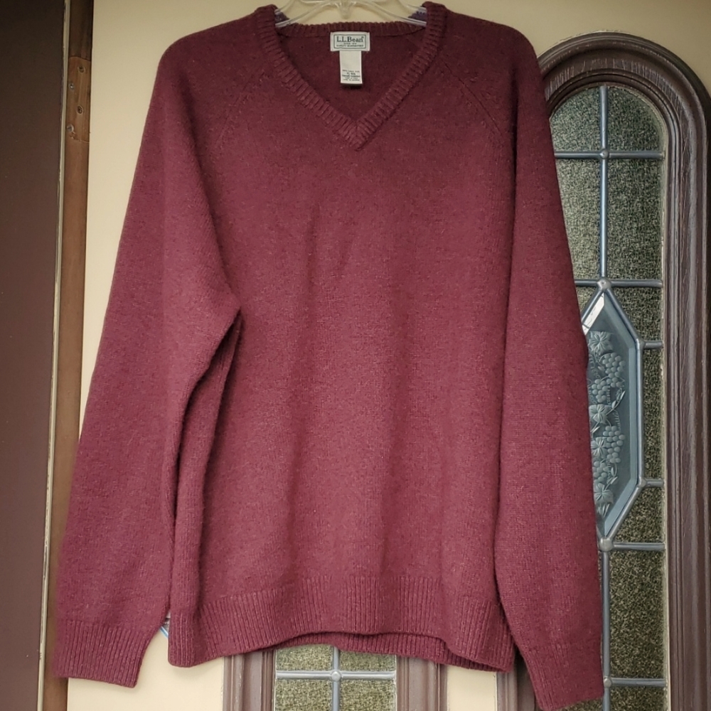 LL Bean Lambs Wool Sweater